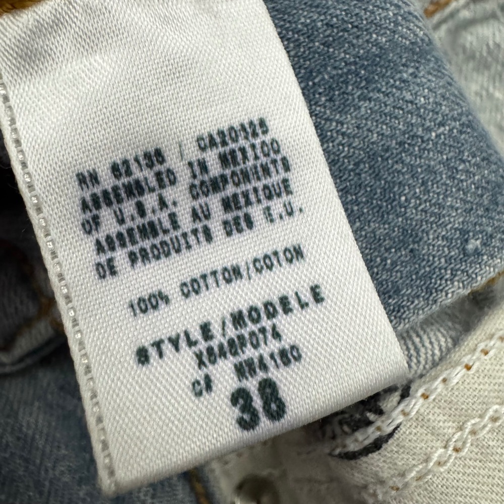 Guess Jeans Y2K Bootcut Embroidered Pockets 37x31 - Picture 6 of 8